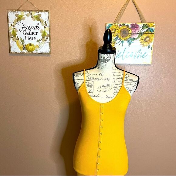 Forever 21 yellow mini dress - Picture 1 of 5